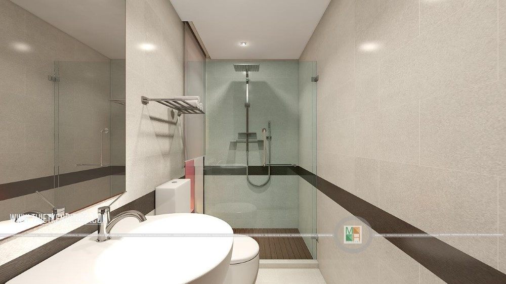 Thiết kế nội thất nhà vệ sinh biệt thự PARK CITY
